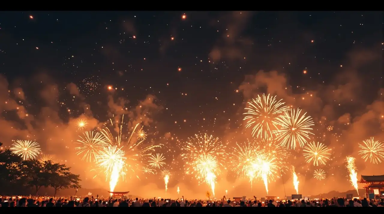 夏日祭的烟火